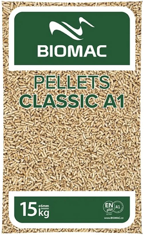 BIOMAC Pelety CLASSIC A1